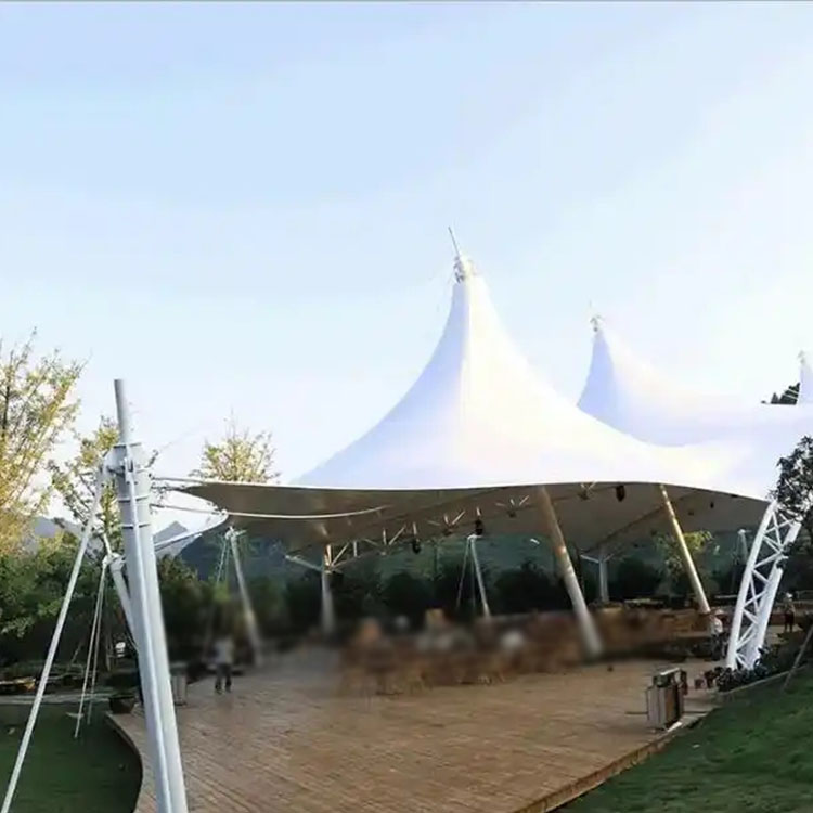 仁布县膜结构景观棚