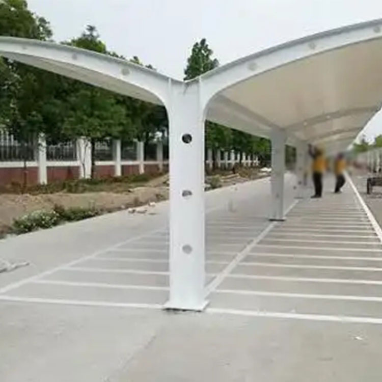 仁布县膜结构电动车棚